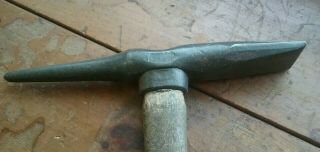 Antique Vintage Cross Peen Punch Hammer 2