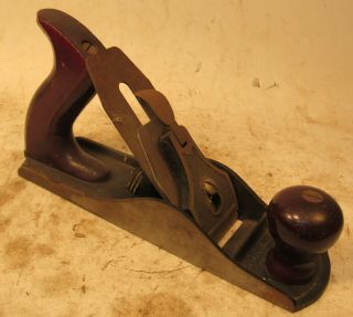 Stanley Defiance 1244 Bench Plane - Marked,  " Made In U.  S.  A.  1244 "