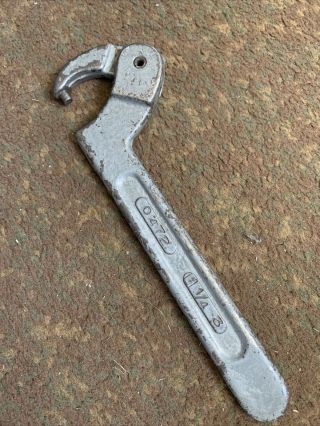 Vintage Armstrong (bros Tool Co) Adjustable Spanner Wrench No 472 (1 1/4 " - 3 ")