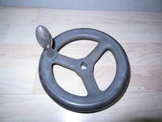 Vtg Machinist Milling Machine Lathe 7  Diameter Hand Feed Wheel 22 Unknown