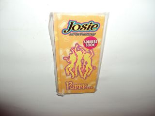 Vintage Josie And The Pussycats 2001 Address Book Rare In Package Check Pict