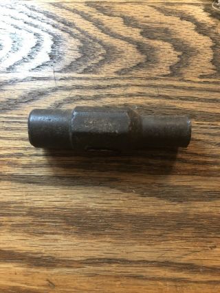 Vintage Blacksmith 7/8 " Round Drift Pin Punch Hammer Head Blacksmith Forge Tool