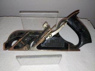 Vintage Stanley No 78 Wood Plane Usa Woodworking Hand Tools - Look