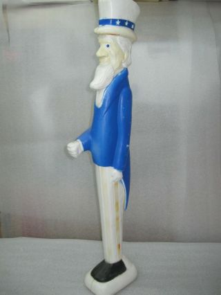 Rare Htf Blow Mold Uncle Sam Union Products July 4 Blowmold 1996 Featherstone