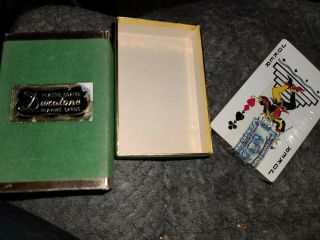 Vintage Duratone Playing Deck Of Cards Set With Box