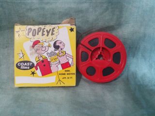 Vintage Coast Films - Popeye The Sailor 8mm Movie P - 6 Bluto ¤
