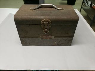 Vintage Sears Craftsman Tool Box 1950s? Roebuck And Co.  Made In Usa Antique Old