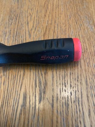 SNAP - ON TOOLS - 1 Phillips Tip Screwdriver,  Red/Black Handle,  Part SGDP31 3