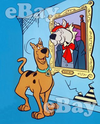 Rare Scooby Doo Cartoon Color Tv Photo Hanna Barbera Studios Scooby Dum
