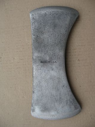 Double Bit Axe Head - Stamped " Made In U.  S.  A.  " - Weighs 3 & 1/4 Pounds - Sharp.
