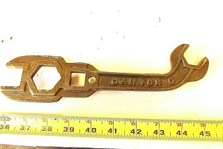 Old Antique B & G Plow Co Canton Ohio Farm Wrench