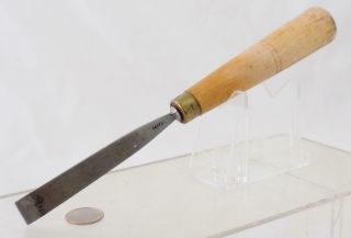 Dastra German Made Wood Carving Chisel 1 Sweep 7/16 " Cut 8 " Long