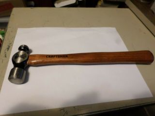 Craftsman 8 Oz Ball Peen Hammer Tool 38463 Hickory Handle Usa