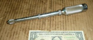 Vintage Yankee Push Drill,  Stanley,  No.  41y,  Bell System,  5 Bits,  Old Telephone Tool