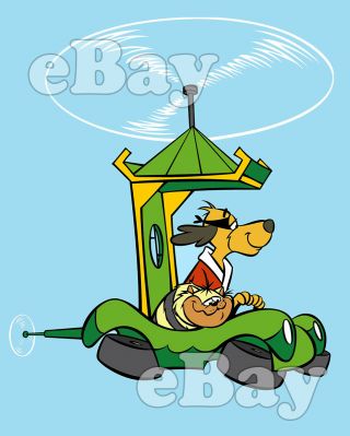 Rare Hong Kong Phooey Cartoon Color Tv Photo Hanna Barbera Studios Phooeymobile