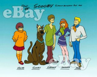 Rare Scooby - Doo Where Are You Cartoon Color Photo Hanna Barbera Studios