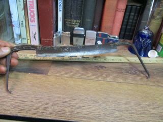 Antique Vintage 9 " Cutting Edge Draw Knife Bark Shave Wood Shaping Tool