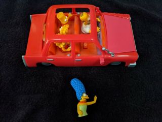 Playmates " The Simpsons " Talking Family Car 2001