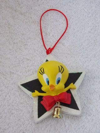1996 Vintage Warner Bros Tweety Bird Christmas Ornament
