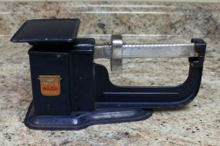 Vintage 1940s Triner Air Mail Post Office Scale - 9 Ounce -