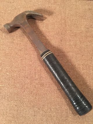 Vintage Estwing 16 Oz Claw Hammer With Taped Up Handle Usa