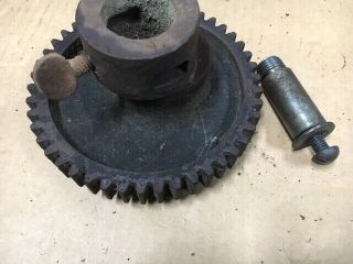 Champion Blower Forge Mod.  98 Antique Post Drill Press Side Gear Bevel With Cam
