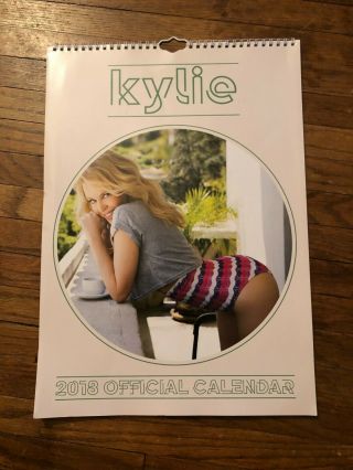 Kylie Minogue 2018 Official Calendar