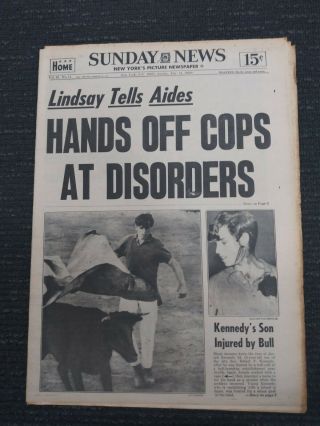 July 14,  1968 York Daily News Newspaper