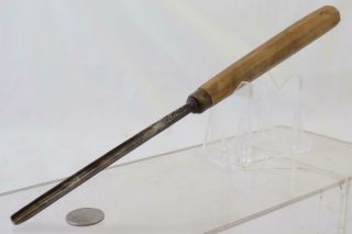 Vintage Dastra German Made Wood Carving Chisel 10 Sweep 3/16 " Cut 10.  25 " Long