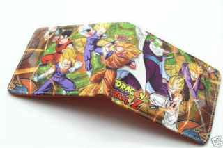 Anime Wallet Dragon Ball Z Dbz Son Goku Purse Billfold Gift Kids Cosplay Props