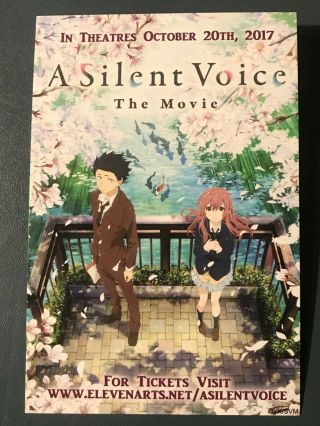 A Silent Voice: The Movie - Promotional Postcard