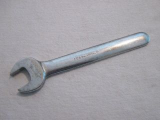 Vintage Armstrong Armaloy 1 - 1/2 " Single Open - End Wrench 1709,  Made In Usa