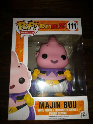 Funko Pop Anime Dragonball Z Majin Buu Vinyl Figure Toy