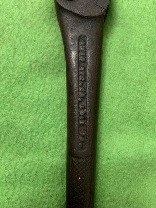 REED SPRING LOADED 11 & THE VICTOR ADJUSTABLE ALIGATOR WRENCH 3
