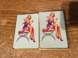 Arrco Playing Cards Deck Pin Up Girl / Real Pics /wrongway052