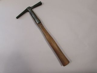 Vintage C.  S.  Osborne Leather Upholstery Tack Hammer 3