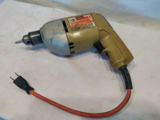 Vintage Black And Decker Electric Drill 7104,  Eco.