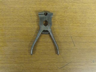 Vintage Starrett No 1 Music Wire Cutter Piano Nippers 5 ½”