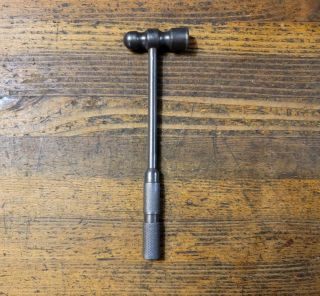 Vintage Blacksmith Tools • Rare Ball Peen Steel Hammer Jewelers Anvil Forge ☆usa