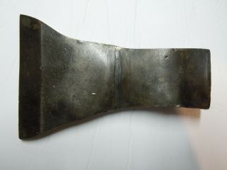 VINTAGE HAND FORGED SINGLE BIT AXE HEAD 3 lbs 14 oz unbranded 2