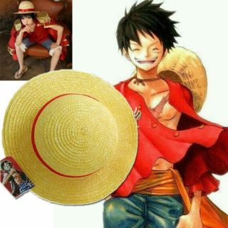 One Piece Luffy Anime Cosplay Straw Hat