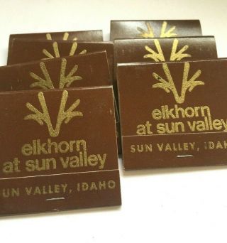 7 Elkhorn at Sun Valley Idaho Matchbooks Matches Village Inn & Condominiums 2