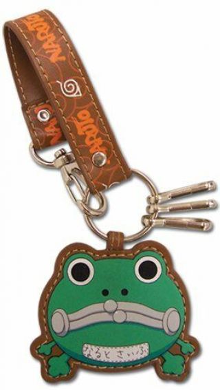 Naruto: Frog Purse Leather Key Chain By Ge Animation