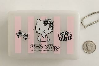 Vintage Hello Kitty Pill Organizer Double Sided Handy Travel Case Container