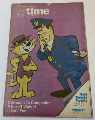 January 29,  1978 Tv Time Top Cat Cover