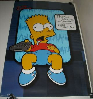 Rolled 2005 Trends 8536 Matt Groening The Simpsons Bart Tv Pinup Art Poster
