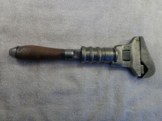 Old Antique Vintage B & C Adjustable 10 Inch Double Monkey / Pipe Wrench Tools