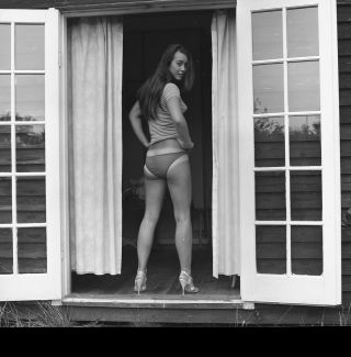 1960s Kirk Negative,  Sexy Pin - Up Girl In Doorway,  Girls Of Scandinavia N324623
