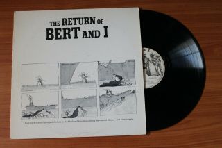 Robert Bryan And Marshall Dodge Lp - The Return Of Bert And I - Vg,  - 1972 Comedy