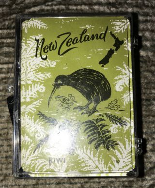 Vintage Croxley Playing Cards Of Zealand (52 B&w Photos)